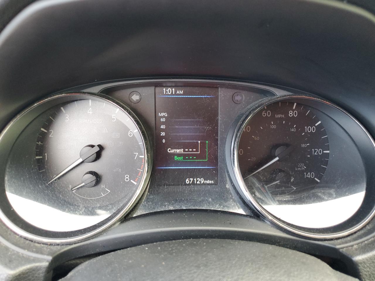2019 Nissan Rogue VIN JN8AT2MT4KW265911 Copart auction photo, water/flood damage thumbnail 9