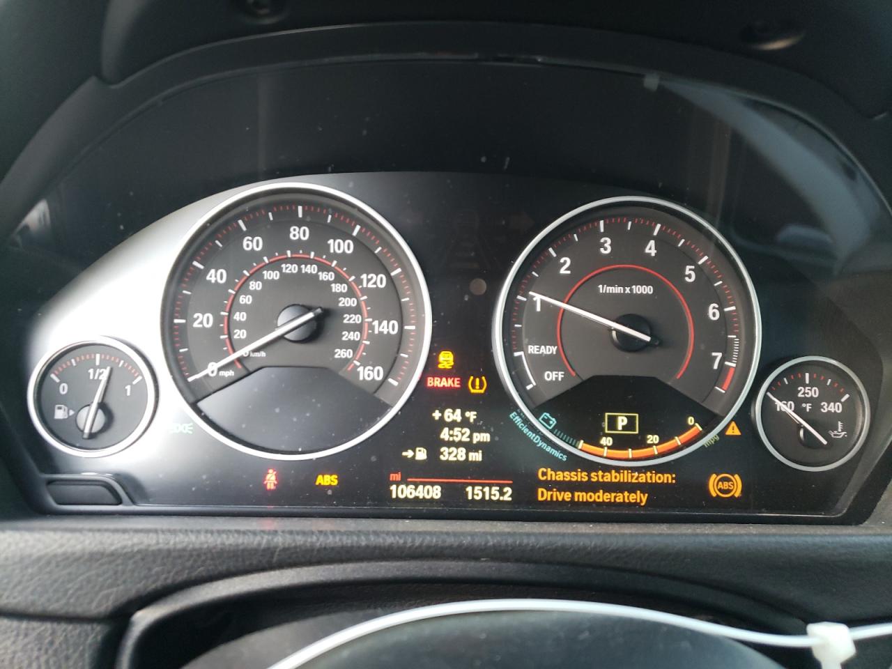 2014 BMW 4er VIN WBA3N3C5XEK230399 Copart auction photo, front end damage thumbnail 9