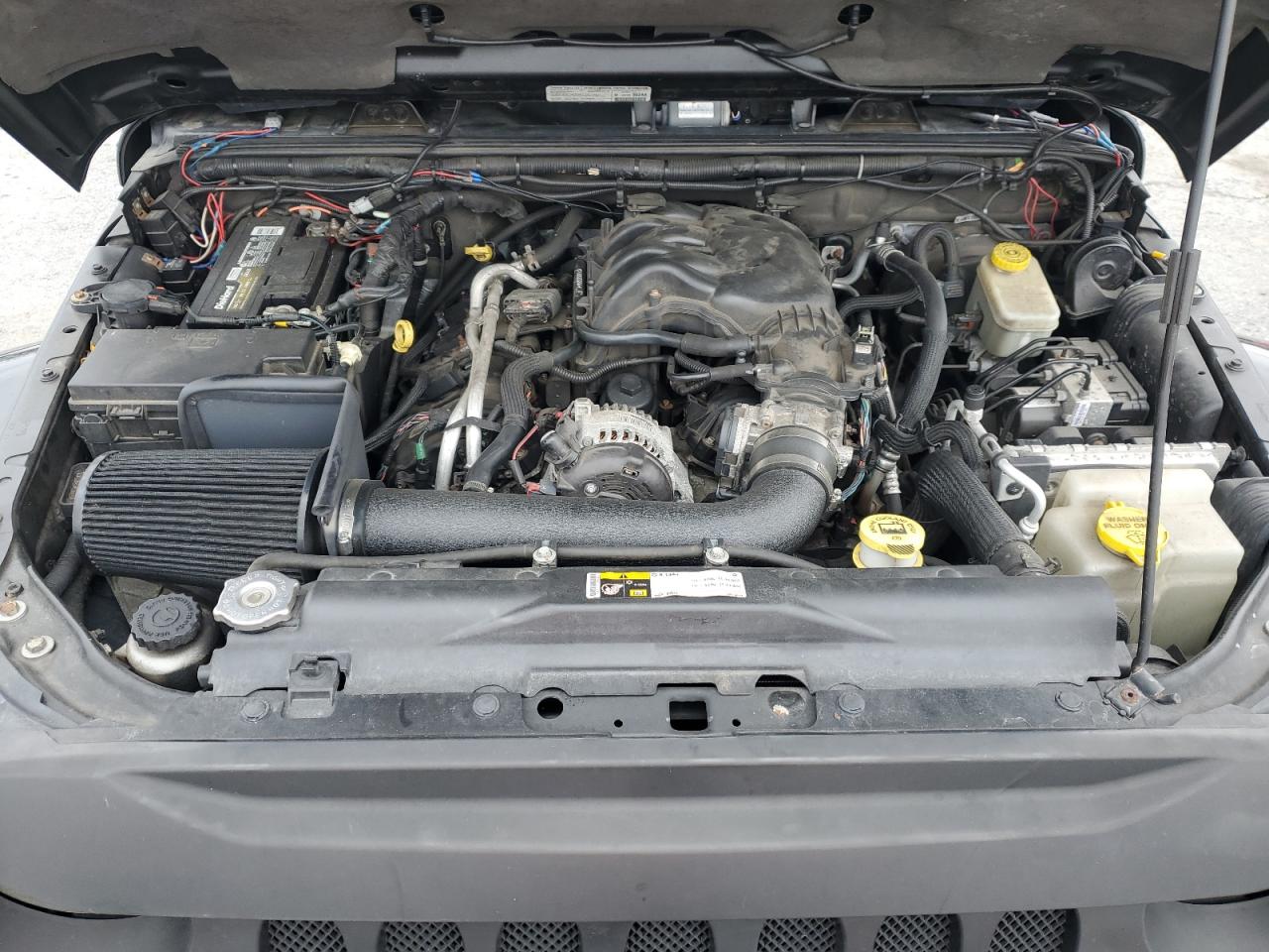 2013 Jeep Wrangler VIN 1C4BJWEG5DL618711 Copart auction photo, rear end / minor dent/scratches damage thumbnail 11