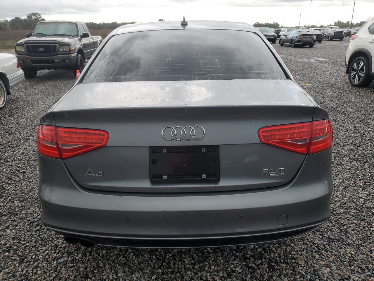 2014 Audi A4 VIN WAUFFAFL6EN037707 Copart auction photo, water/flood damage thumbnail 6