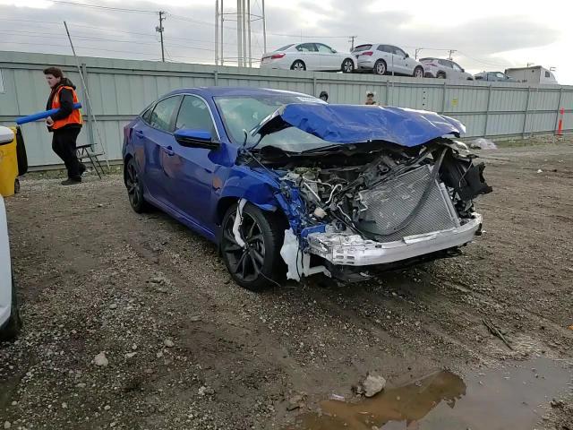 2020 Honda Civic VIN 2HGFC2F88LH572736 Copart auction photo, front end damage thumbnail 14