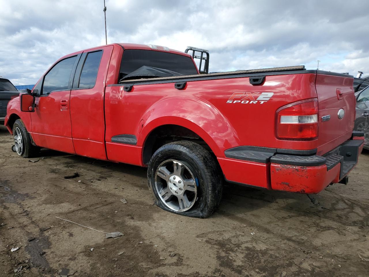 2008 Ford F-150 VIN 1FTRX02W98KB63301 Copart auction photo, rollover / front end damage thumbnail 2