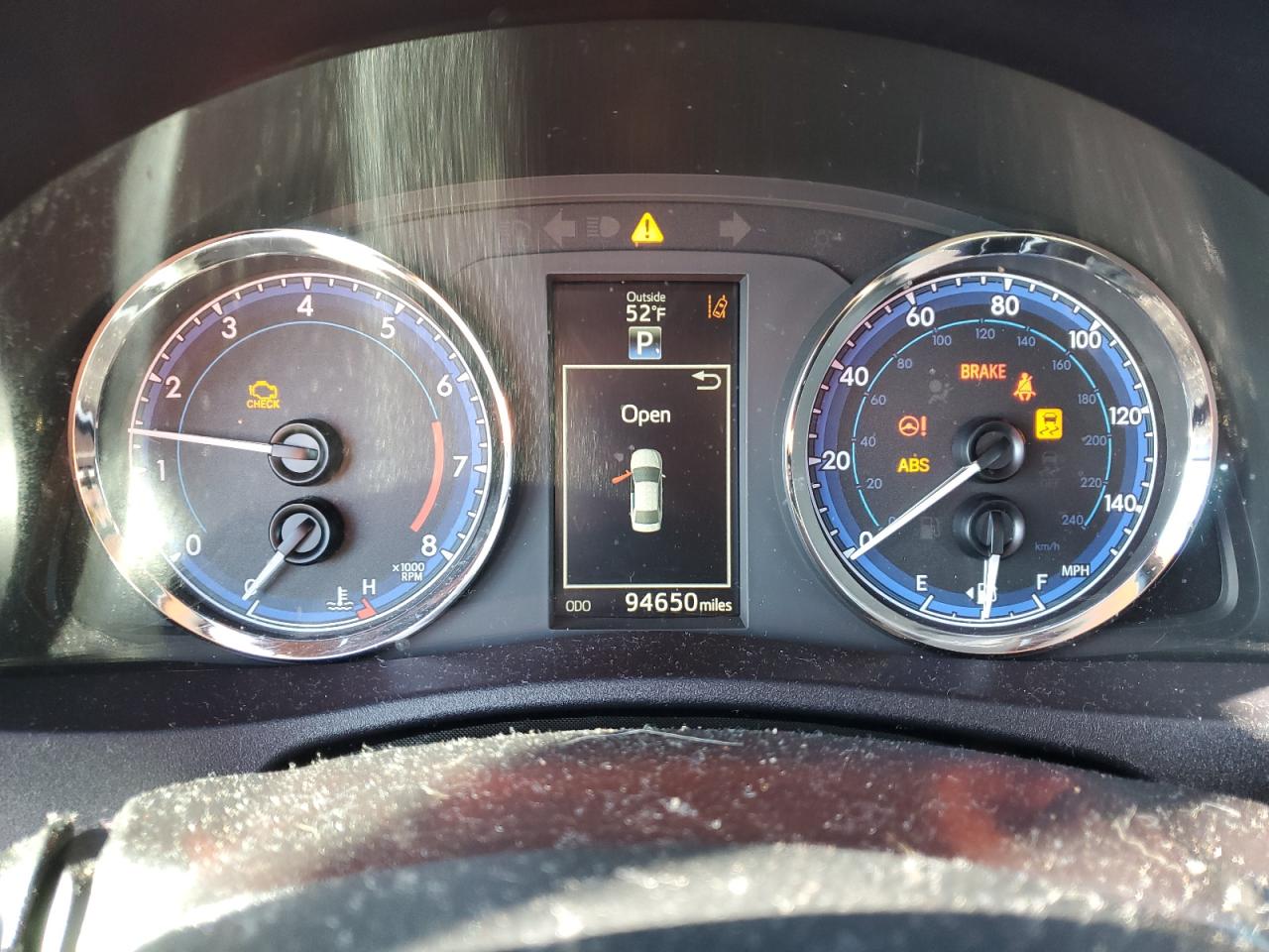2019 Toyota Corolla VIN 2T1BURHE6KC215408 Copart auction photo, front end damage thumbnail 9