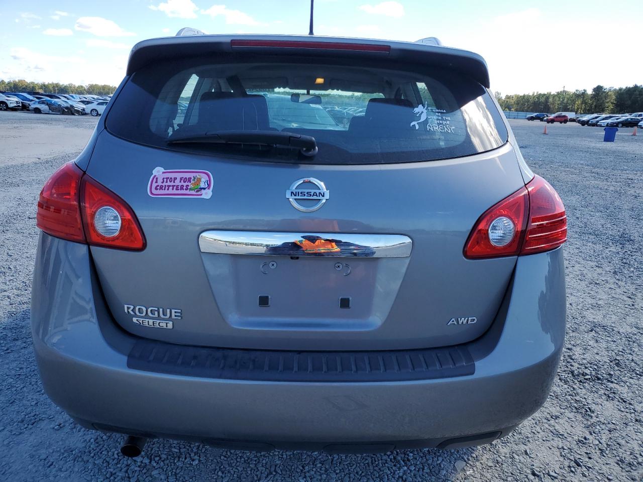2014 Nissan Rogue VIN JN8AS5MV4EW710349 Copart auction photo, rear end damage thumbnail 6