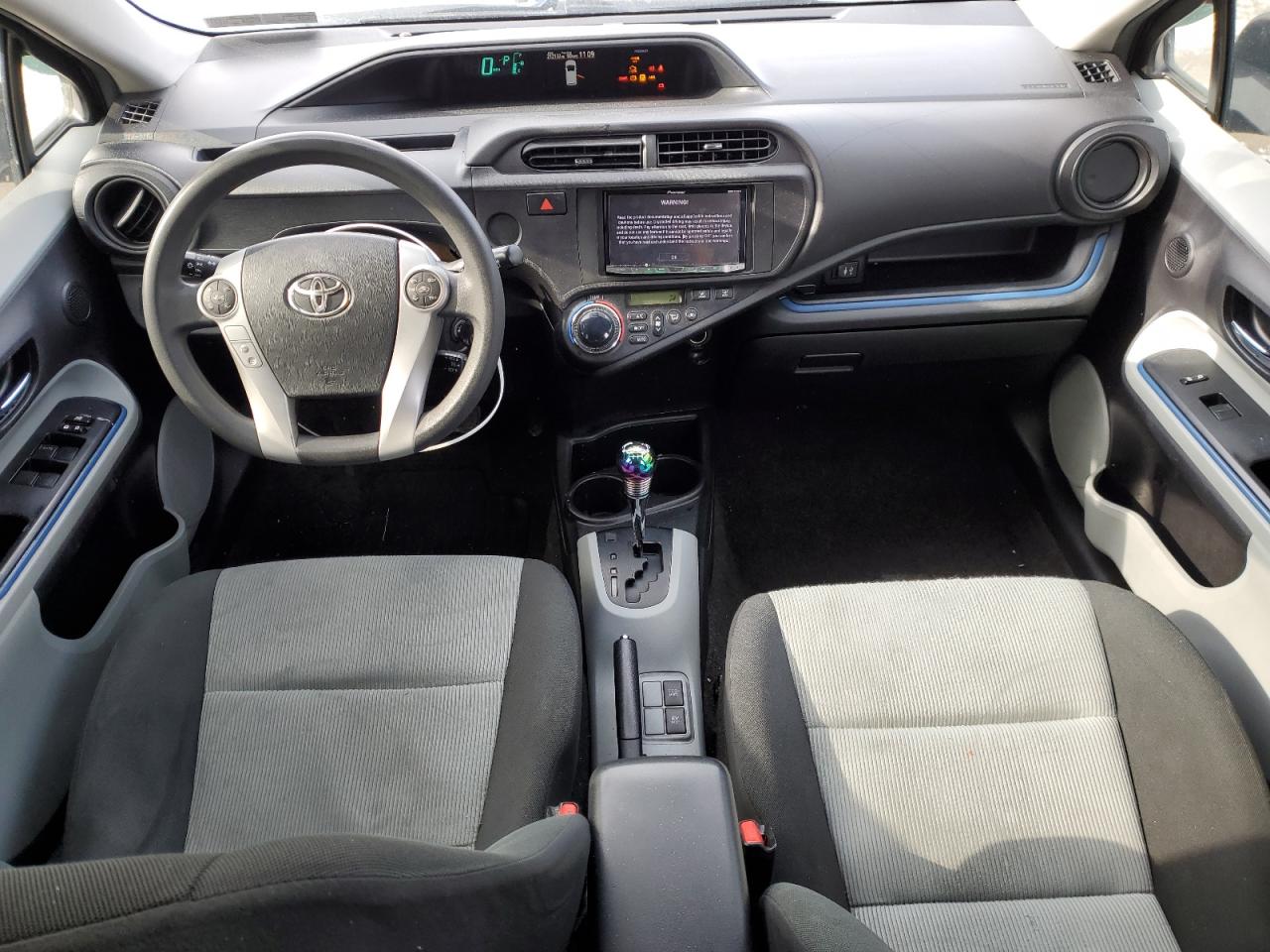 2013 Toyota Prius VIN JTDKDTB31D1530094 Copart auction photo, front end / minor dent/scratches damage thumbnail 8