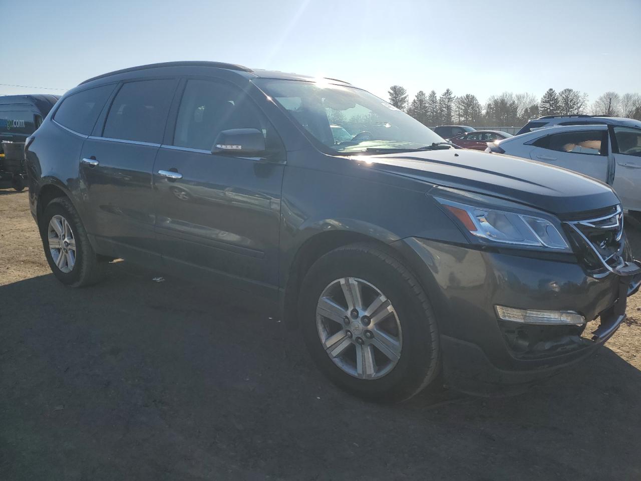 2014 Chevrolet Traverse VIN 1GNKVHKD5EJ119700 Copart auction photo, front end damage thumbnail 4