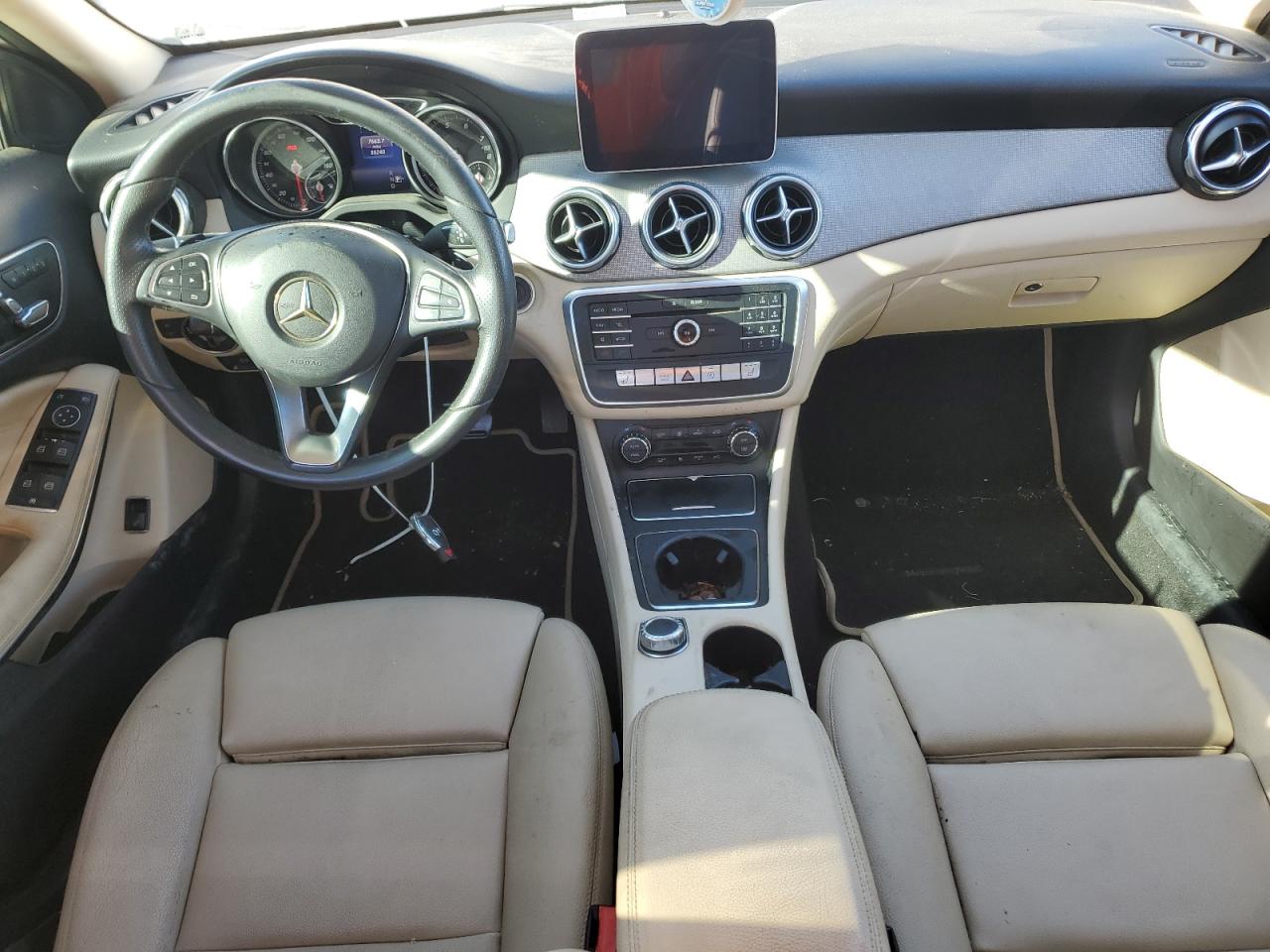 2018 Mercedes-Benz GLA-klasse VIN WDCTG4EB4JJ463338 Copart auction photo, front end / side damage thumbnail 8