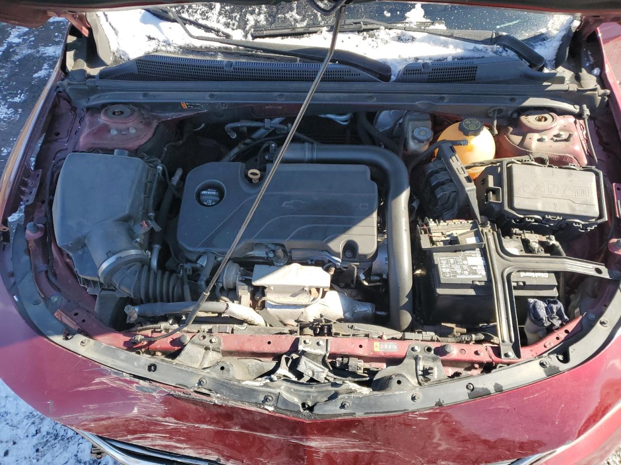 2017 Chevrolet Malibu VIN 1G1ZE5ST5HF251644 Copart auction photo, front end damage thumbnail 12
