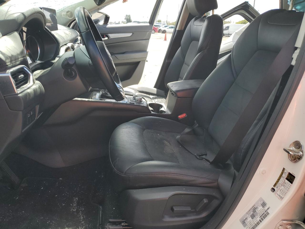 2021 Mazda CX-5 VIN JM3KFACM7M0371830 Copart auction photo, rollover damage thumbnail 7