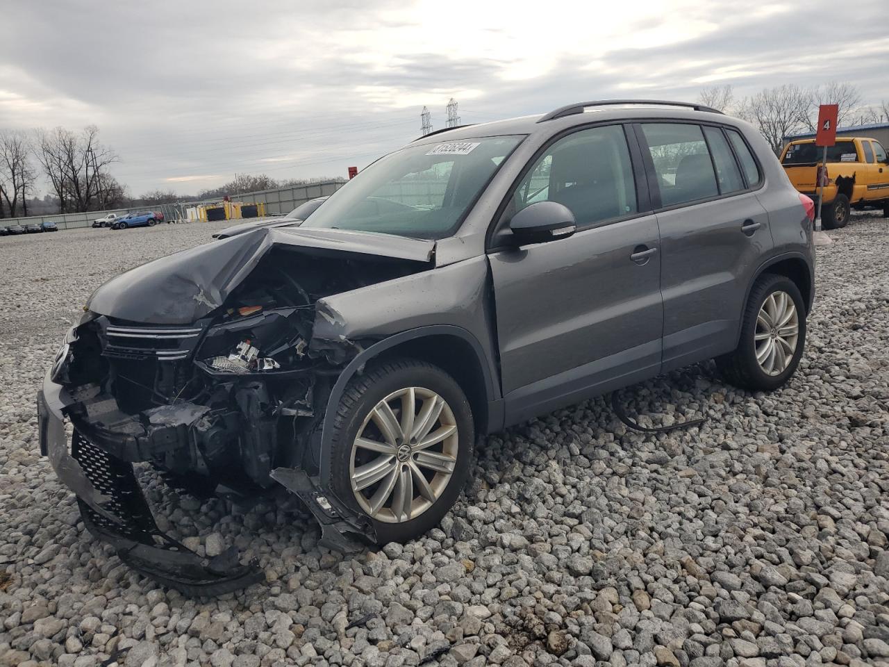 2015 Volkswagen Tiguan VIN WVGBV7AX7FW615015