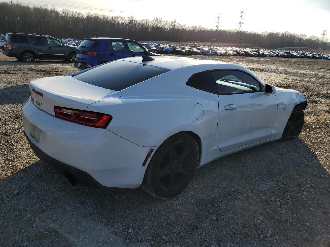2017 Chevrolet Camaro VIN 1G1FB1RXXH0104770 Copart auction photo, front end damage thumbnail 3