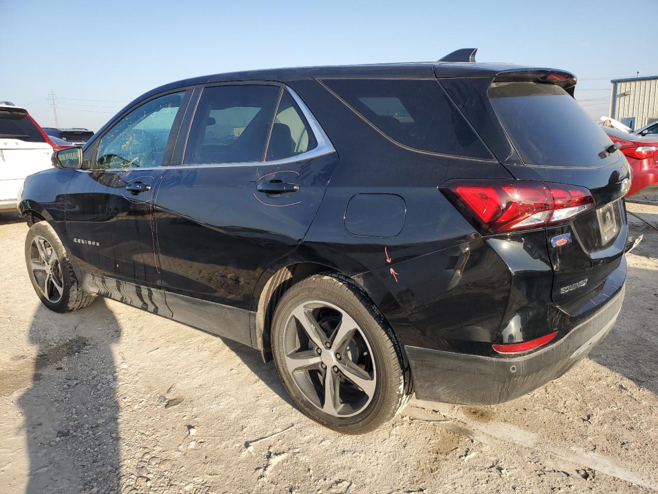 2022 Chevrolet Equinox VIN 3GNAXKEV4NL260015 Copart auction photo, front end damage thumbnail 2
