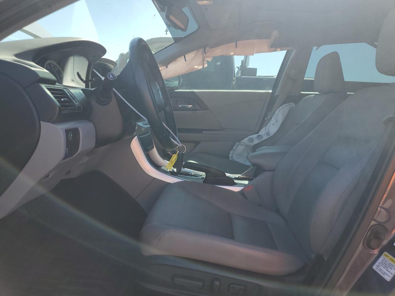 2014 Honda Accord VIN 1HGCR3F82EA033750 Copart auction photo, front end / side damage thumbnail 7