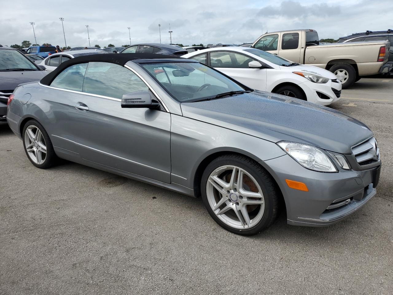 2013 Mercedes-Benz E-klasse VIN WDDKK5KF7DF193113 Copart auction photo, water/flood damage thumbnail 4