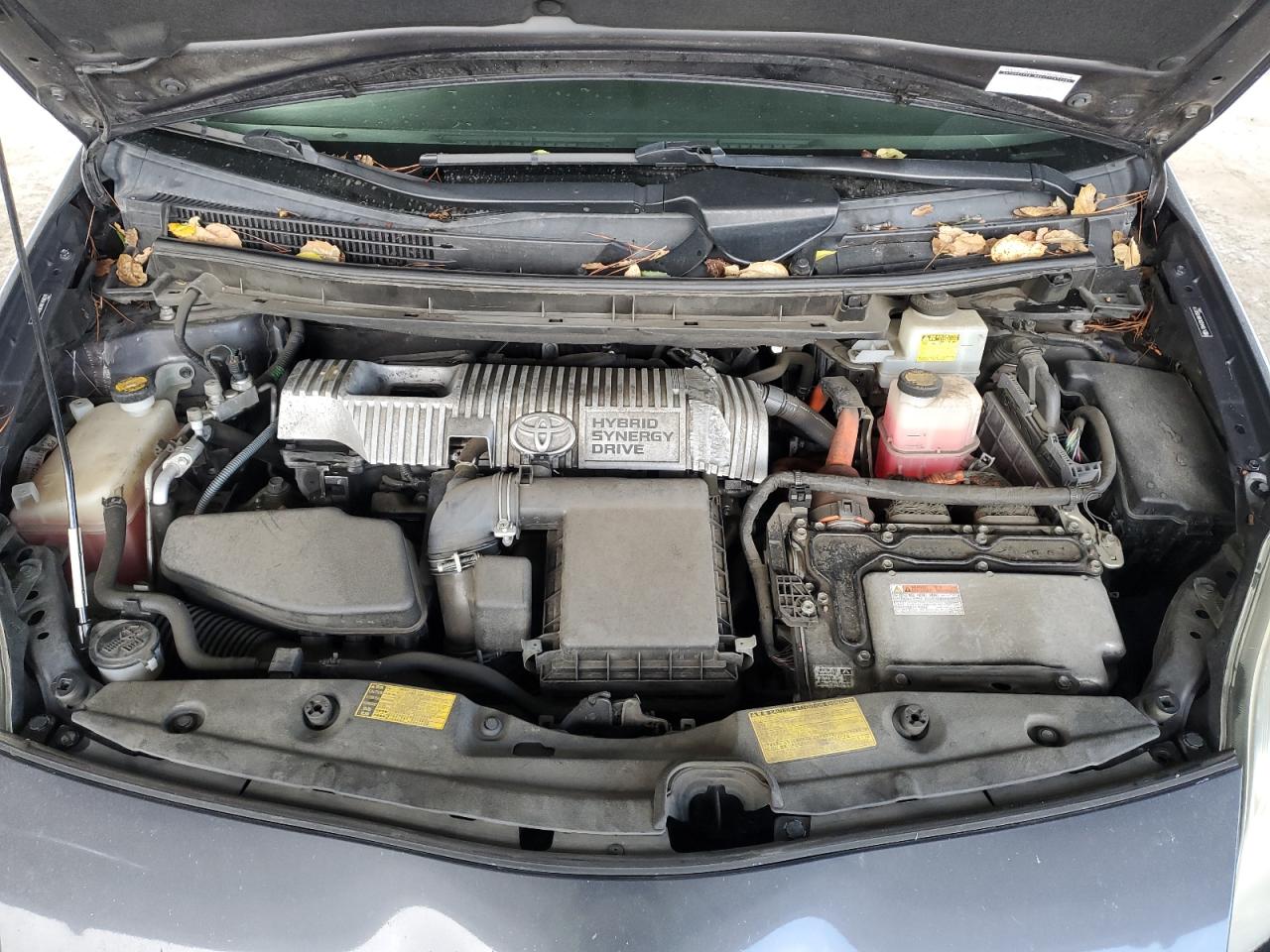 2011 Toyota Prius VIN JTDKN3DUXB1458019 Copart auction photo, rear end / side damage thumbnail 11