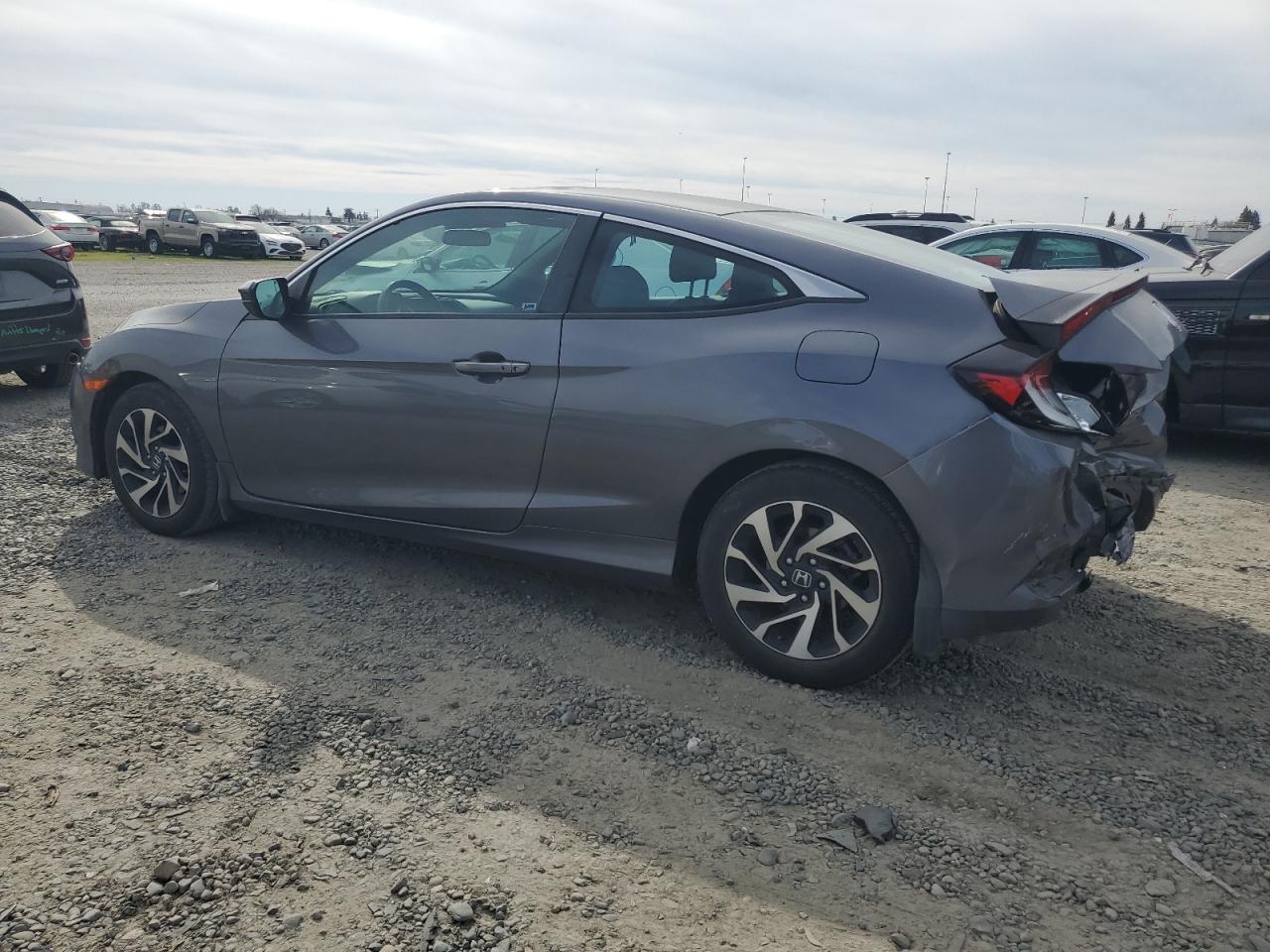 2016 Honda Civic VIN 2HGFC4B03GH305831 Copart auction photo, rear end / front end damage thumbnail 2