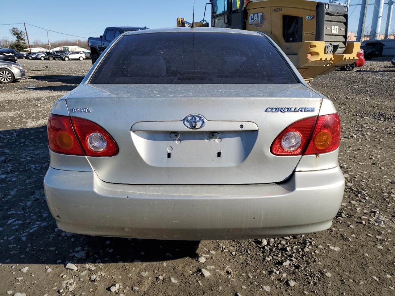 2003 Toyota Corolla VIN JTDBR32E430037792 Copart auction photo, front end damage thumbnail 6