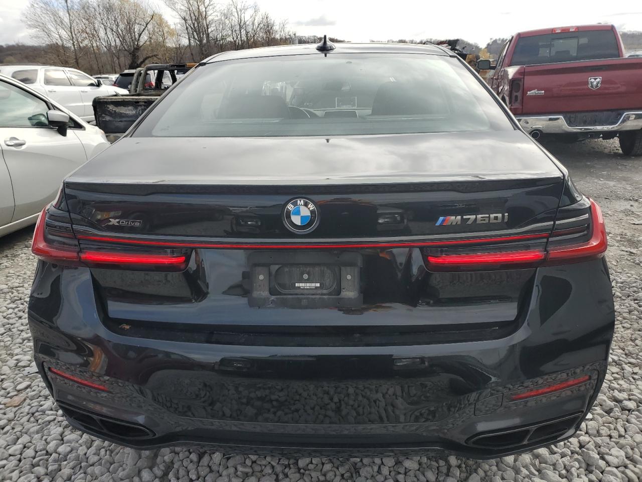 2022 BMW 7er VIN WBA7U6C06NCK59421 Copart auction photo, front end damage thumbnail 6