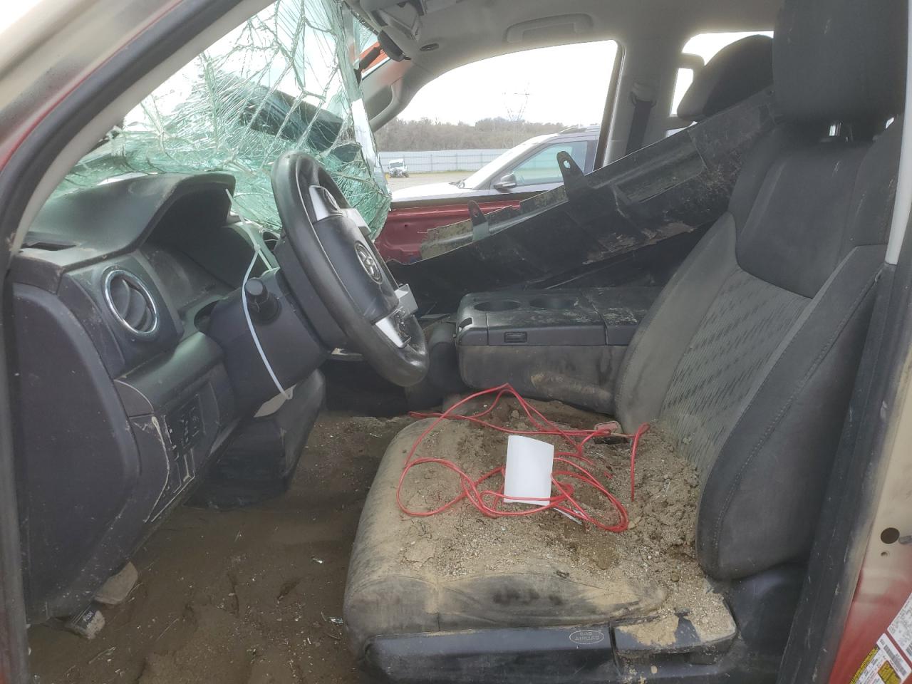 2015 Toyota Tundra VIN 5TFUM5F19FX061396 Copart auction photo, water/flood / vandalism damage thumbnail 7