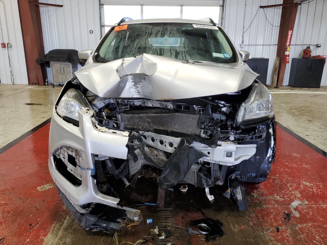2015 Ford Escape VIN 1FMCU9G95FUB23154 Copart auction photo, front end damage thumbnail 5