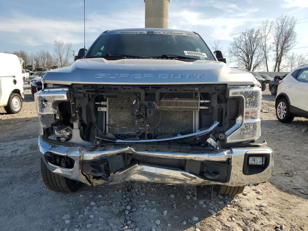 2021 Ford F250 VIN 1FT7W2BN3MED81773 Copart auction photo, front end damage thumbnail 5