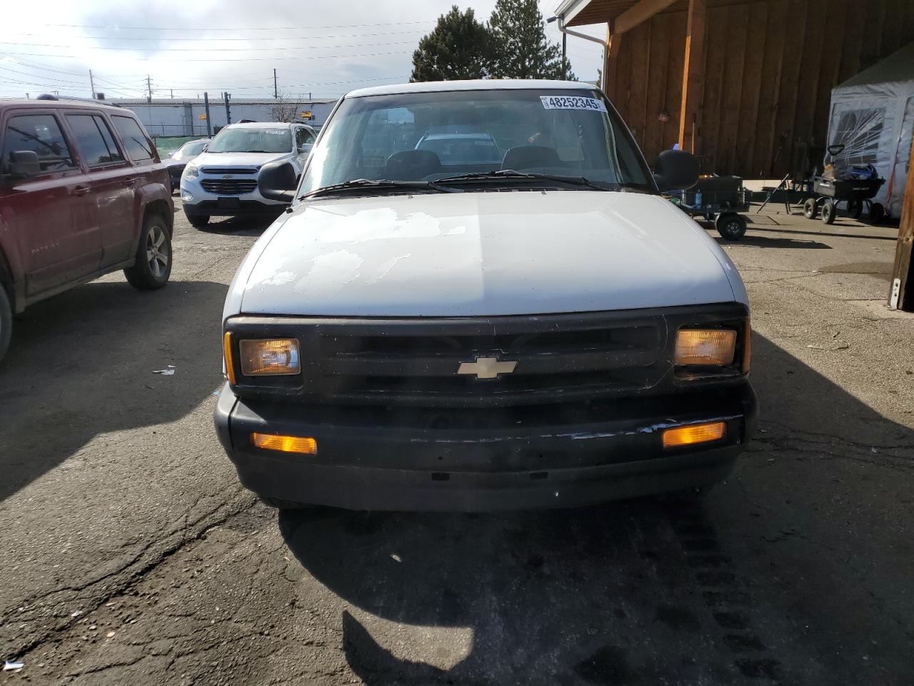 1997 Chevrolet S-10 Pickup VIN 1GCCS14X4V8188518 Copart auction photo, rear end damage thumbnail 5