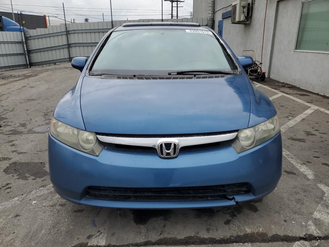 2006 Honda Civic VIN 1HGFA16816L112745 Copart auction photo, side / front end damage thumbnail 5