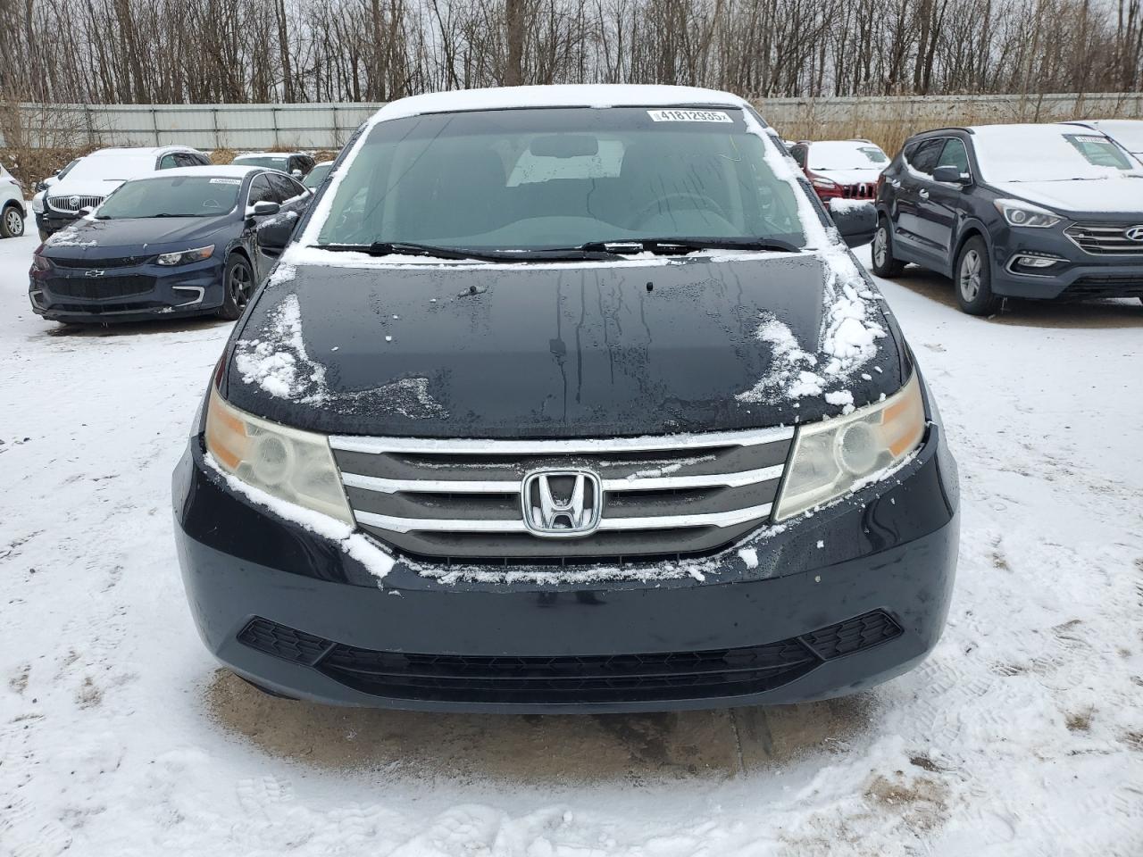 2012 Honda Odyssey VIN 5FNRL5H65CB052525 Copart auction photo, front end / minor dent/scratches damage thumbnail 5