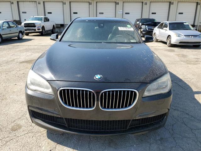 2013 BMW 7er VIN WBAYB6C55DD223914 Copart auction photo, side / rear end damage thumbnail 5
