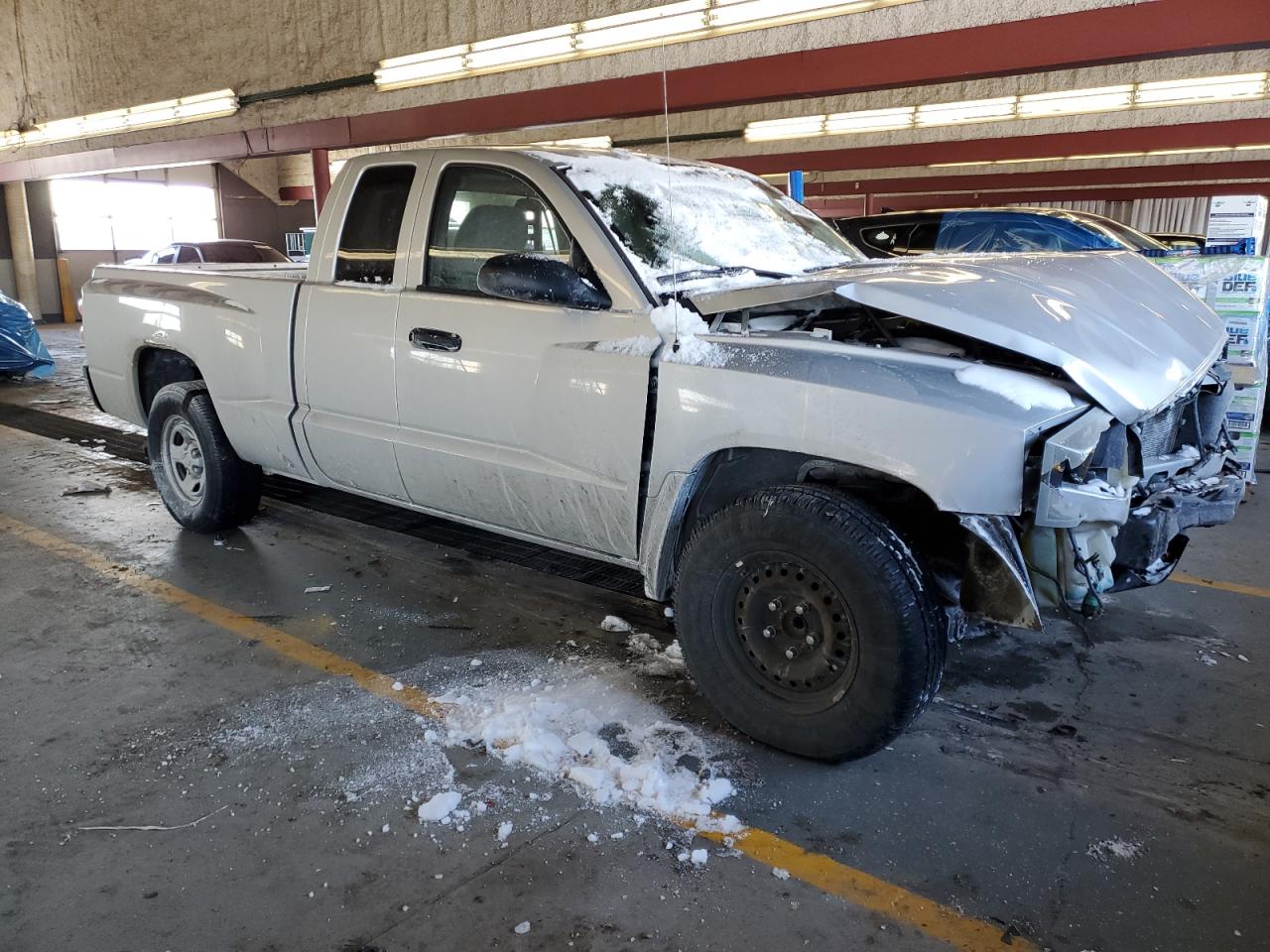 2006 Dodge Dakota VIN 1D7HE22K36S545417 Copart auction photo, front end damage thumbnail 4