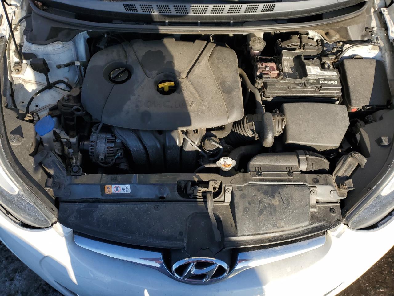 2015 Hyundai Elantra VIN 5NPDH4AE1FH597974 Copart auction photo, front end / minor dent/scratches damage thumbnail 11