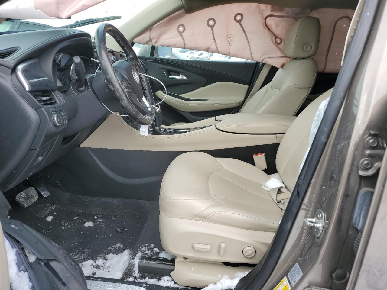 2017 Buick Envision VIN LRBFXBSA7HD112515 Copart auction photo, side damage thumbnail 7