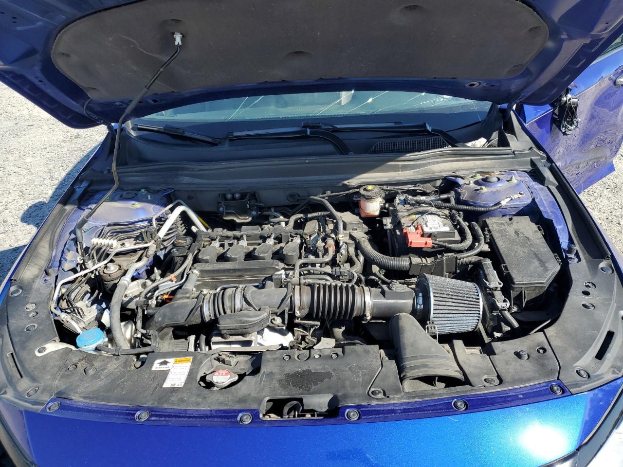 2021 Honda Accord VIN 1HGCV1F39MA070068 Copart auction photo, all over damage thumbnail 11