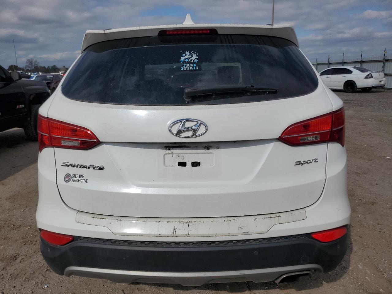 2014 Hyundai Santa Fe VIN 5XYZU3LB5EG140458 Copart auction photo, front end damage thumbnail 6