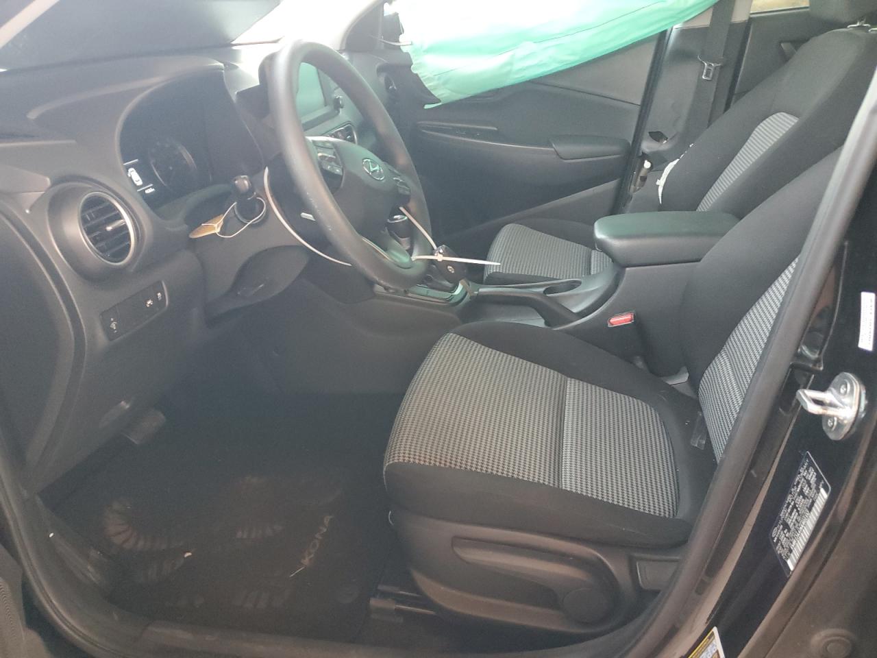 2021 Hyundai Kona VIN KM8K12AA0MU601332 Copart auction photo, side damage thumbnail 7