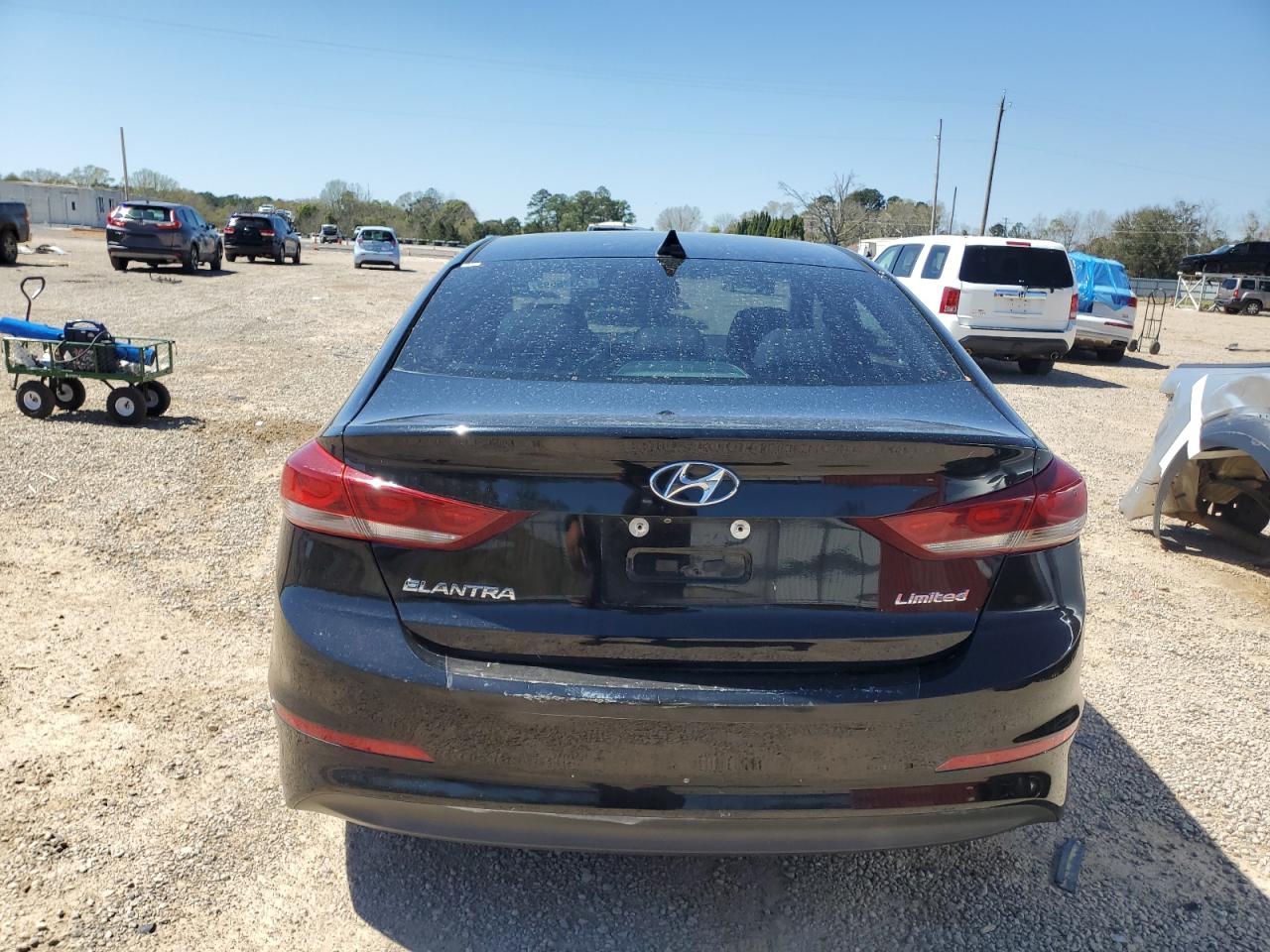 2017 Hyundai Elantra VIN 5NPD84LF6HH054290 Copart auction photo, front end damage thumbnail 6