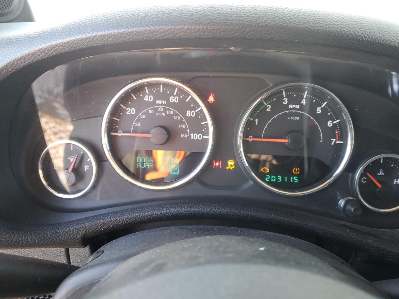 2012 Jeep Wrangler VIN 1C4GJWAG7CL228591 Copart auction photo, mechanical damage thumbnail 9