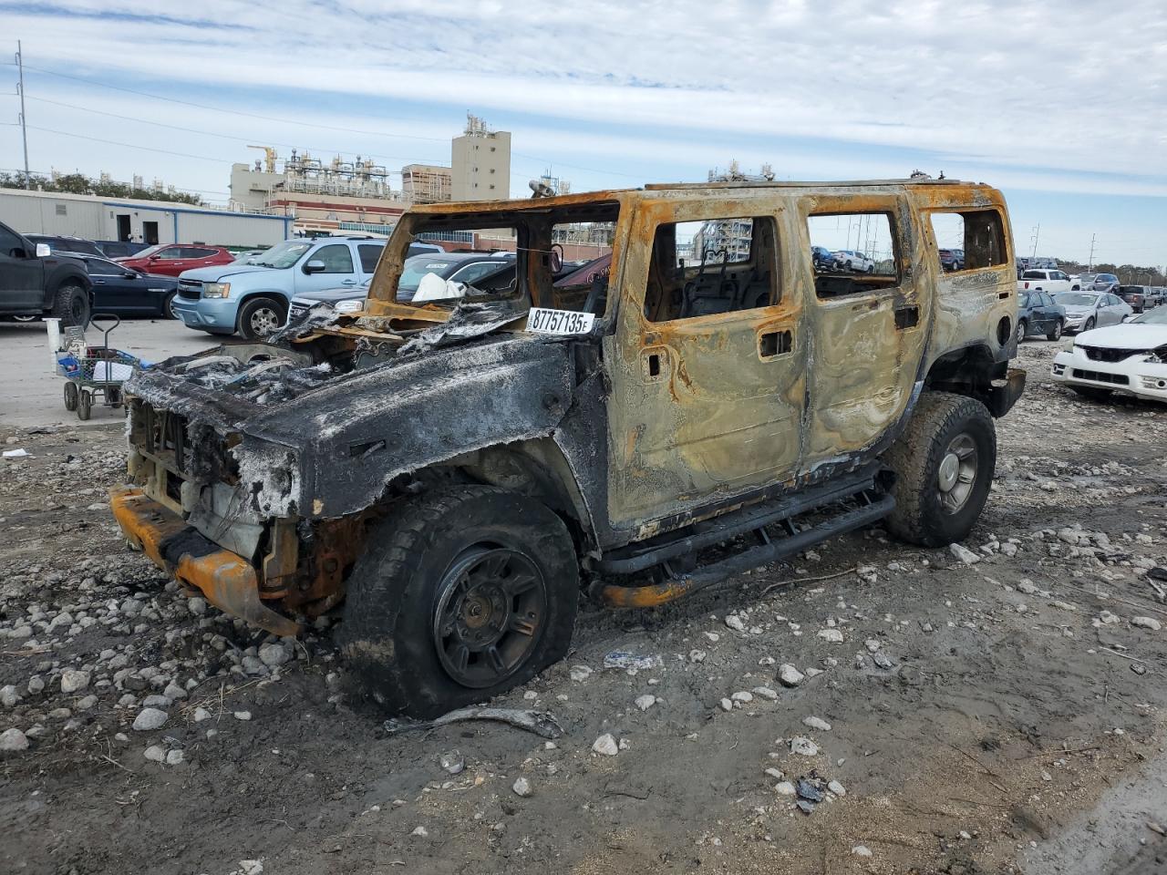 2004 Hummer H2 VIN 5GRGN23U14H117277