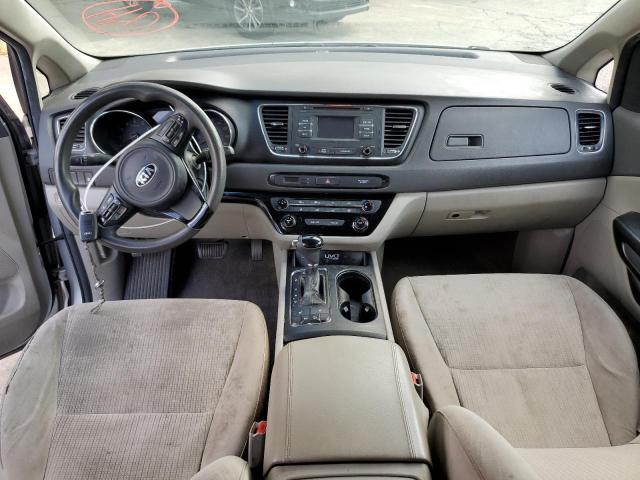 2016 KIA Sedona VIN KNDMB5C16G6202863 Copart auction photo, rear end / minor dent/scratches damage thumbnail 8