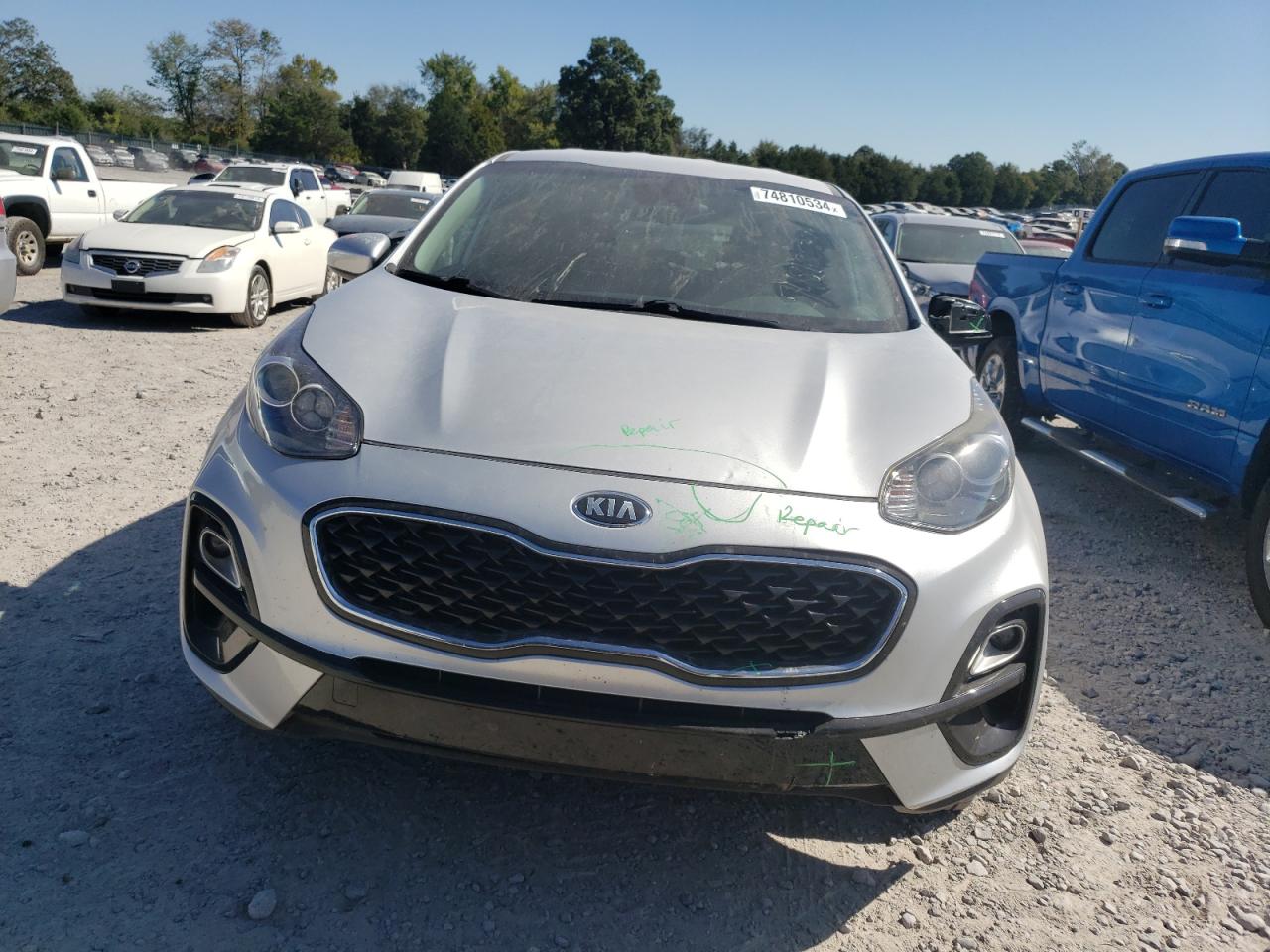 2021 KIA Sportage VIN KNDPMCAC0M7901900 Copart auction photo, minor dent/scratches damage thumbnail 5