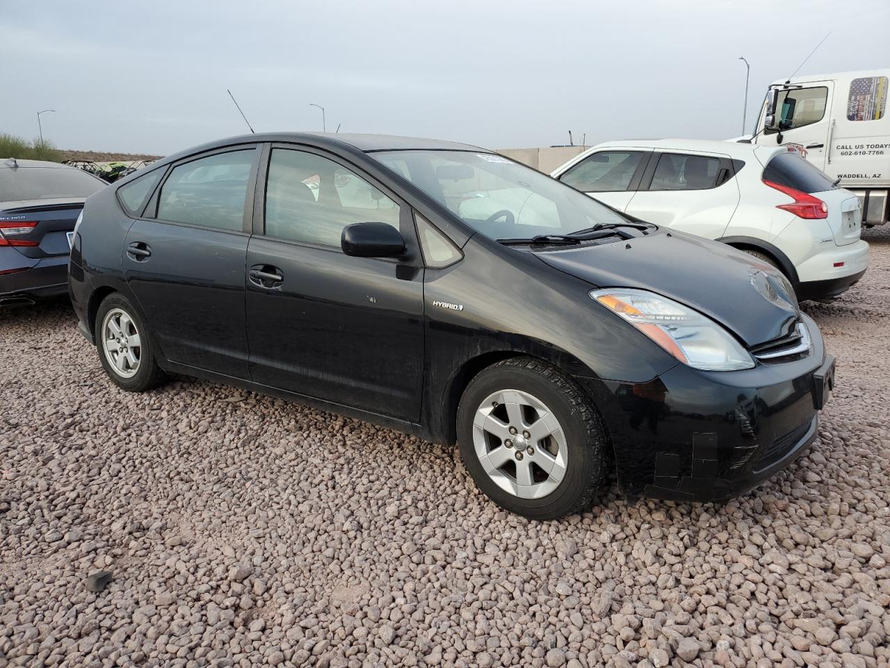 2008 Toyota Prius VIN JTDKB20UX83423664 Copart auction photo, front end damage thumbnail 4