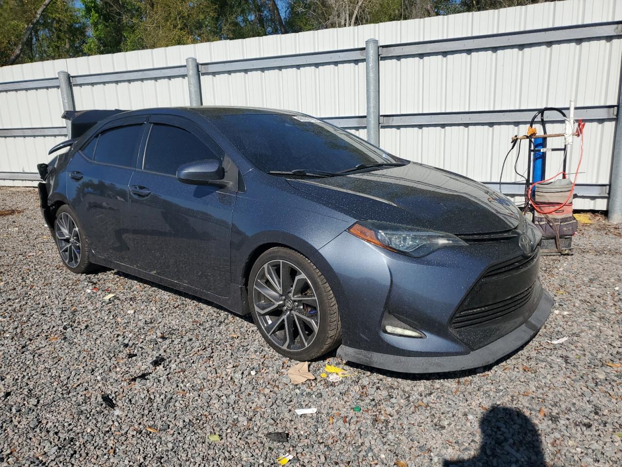2019 Toyota Corolla VIN 2T1BURHE5KC127983 Copart auction photo, rear end damage thumbnail 4