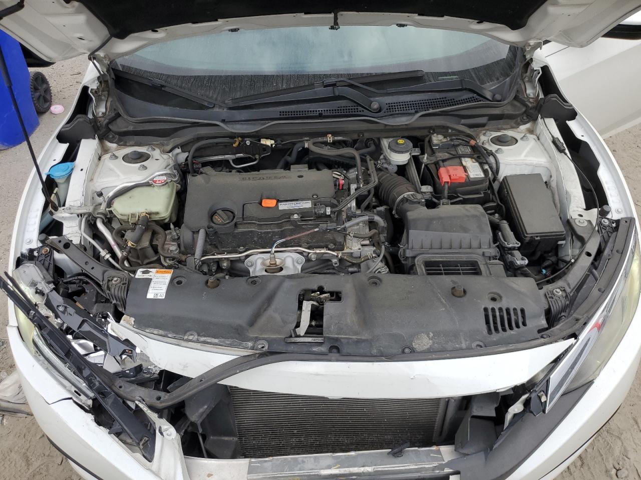 2017 Honda Civic VIN 19XFC2F74HE033152 Copart auction photo, front end damage thumbnail 11