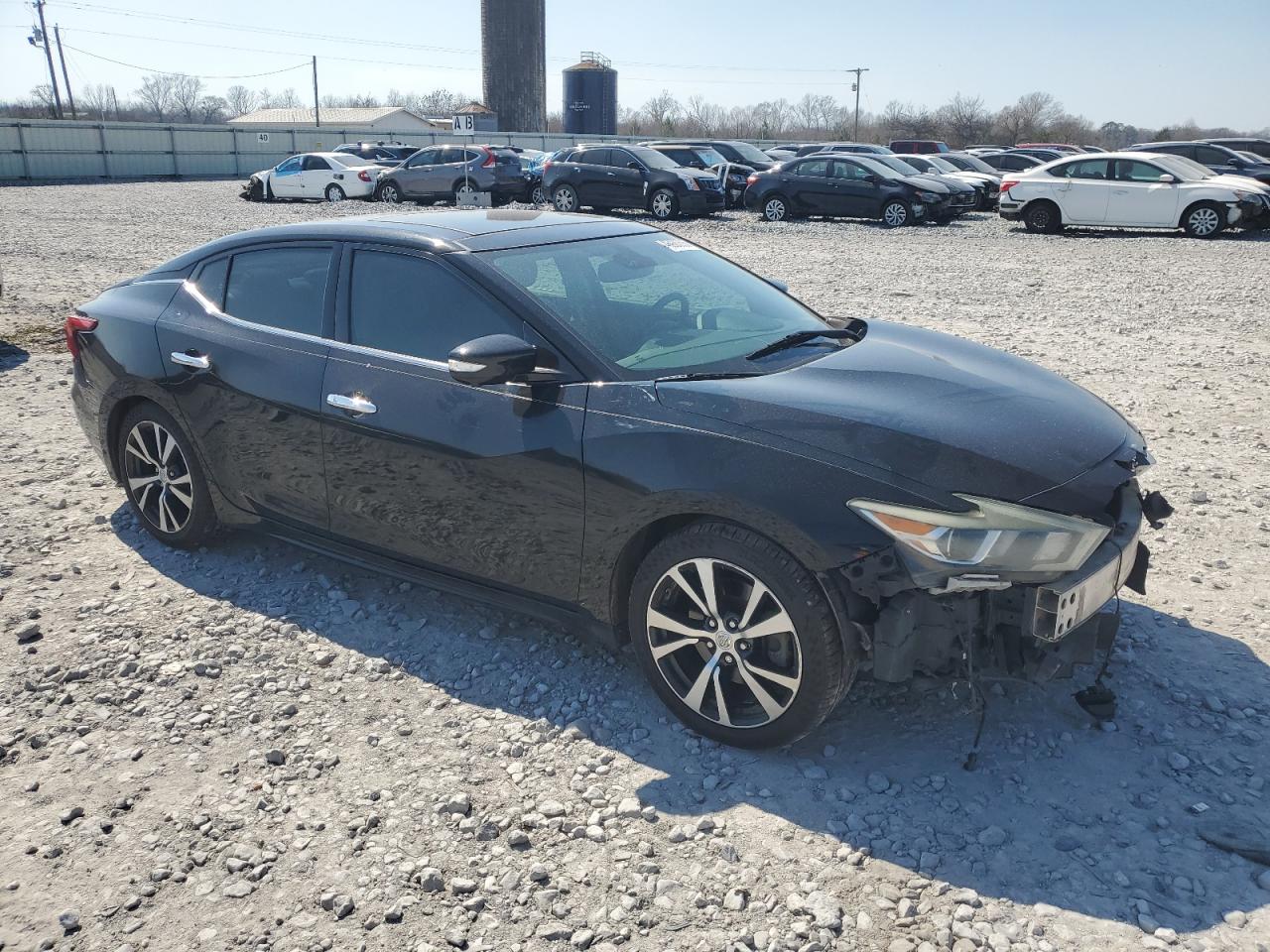 2016 Nissan Maxima VIN 1N4AA6AP8GC376394 Copart auction photo, front end damage thumbnail 4