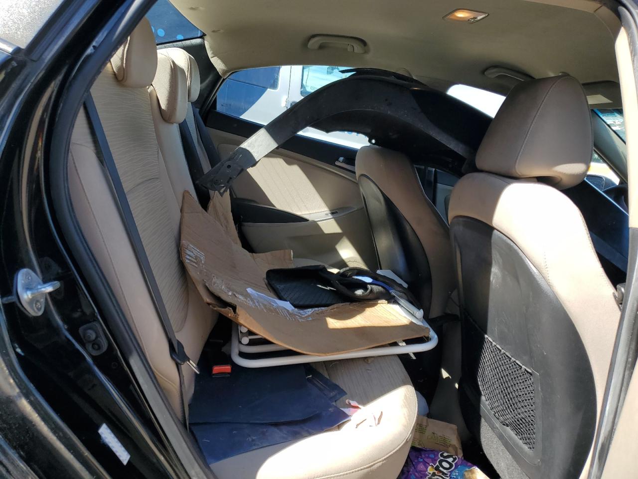 2017 Hyundai Accent VIN KMHCT4AE1HU353837 Copart auction photo, side damage thumbnail 10