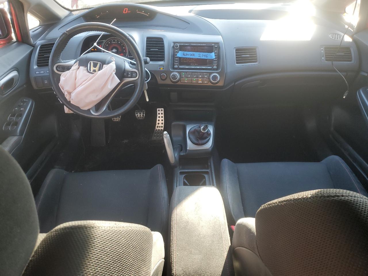 2009 Honda Civic VIN 2HGFA55589H708368 Copart auction photo, all over / undercarriage damage thumbnail 8
