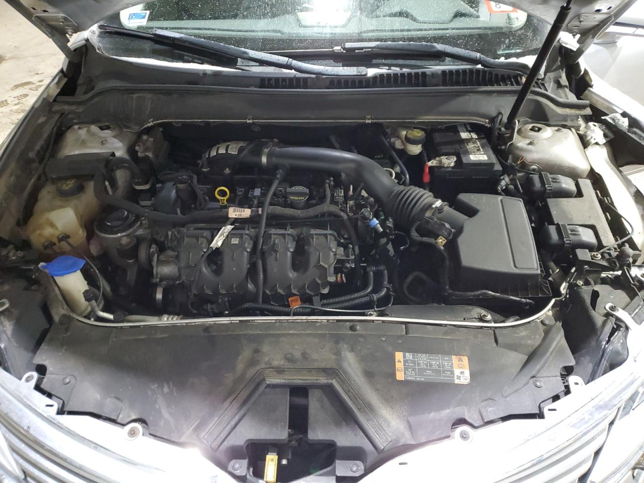2013 Lincoln MKZ VIN 3LN6L2J98DR817258 Copart auction photo, front end / side damage thumbnail 11