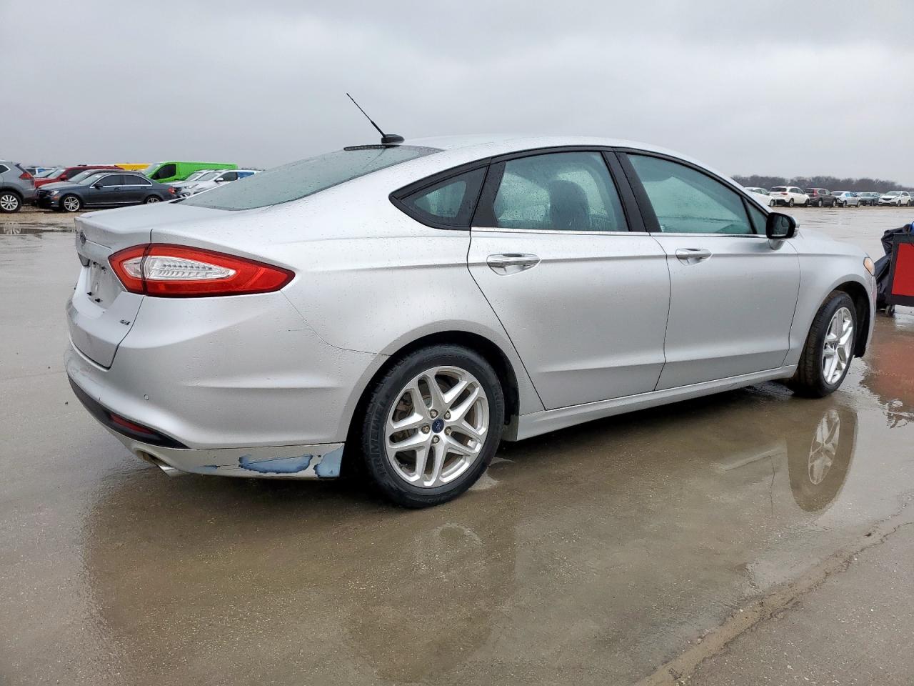 2013 Ford Fusion VIN 3FA6P0H71DR283818 Copart auction photo, side damage thumbnail 3