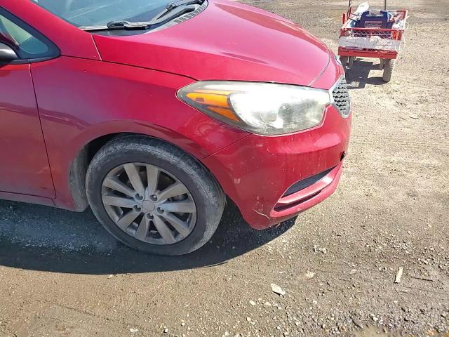 2014 KIA Forte VIN KNAFX4A60E5232721 Copart auction photo, rear end damage thumbnail 11