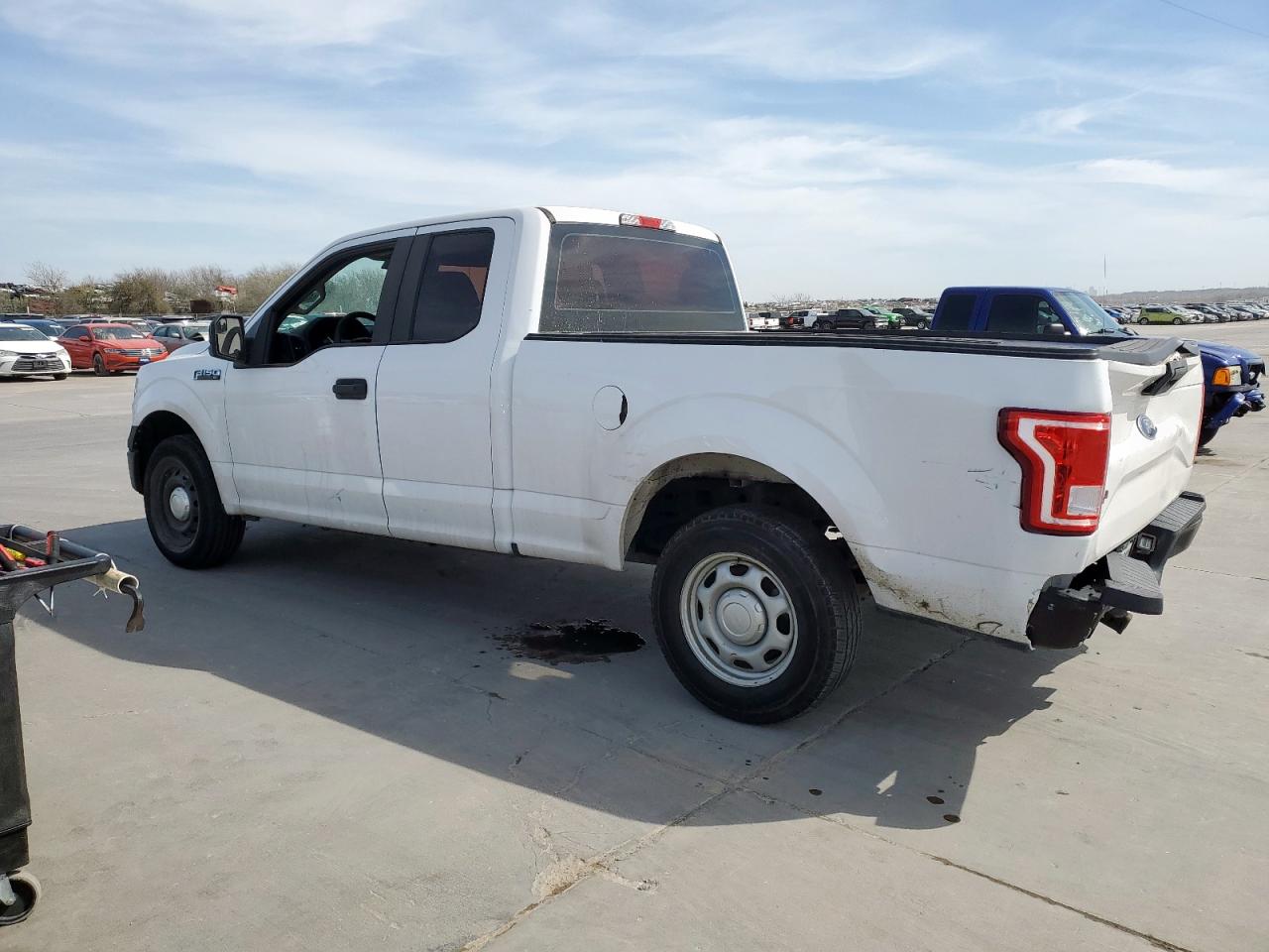 2017 Ford F-150 VIN 1FTEX1C89HKC47493 Copart auction photo, rear end / front end damage thumbnail 2